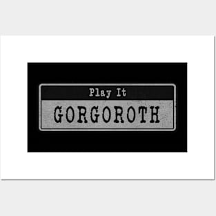 Gorgoroth // Vintage Fanart Tribute Posters and Art